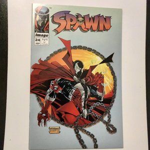 SPAWN #24 ( SEPT 1994 ) 'THE HUNT  BY TODD MCFARLANE IMAGE COMICS